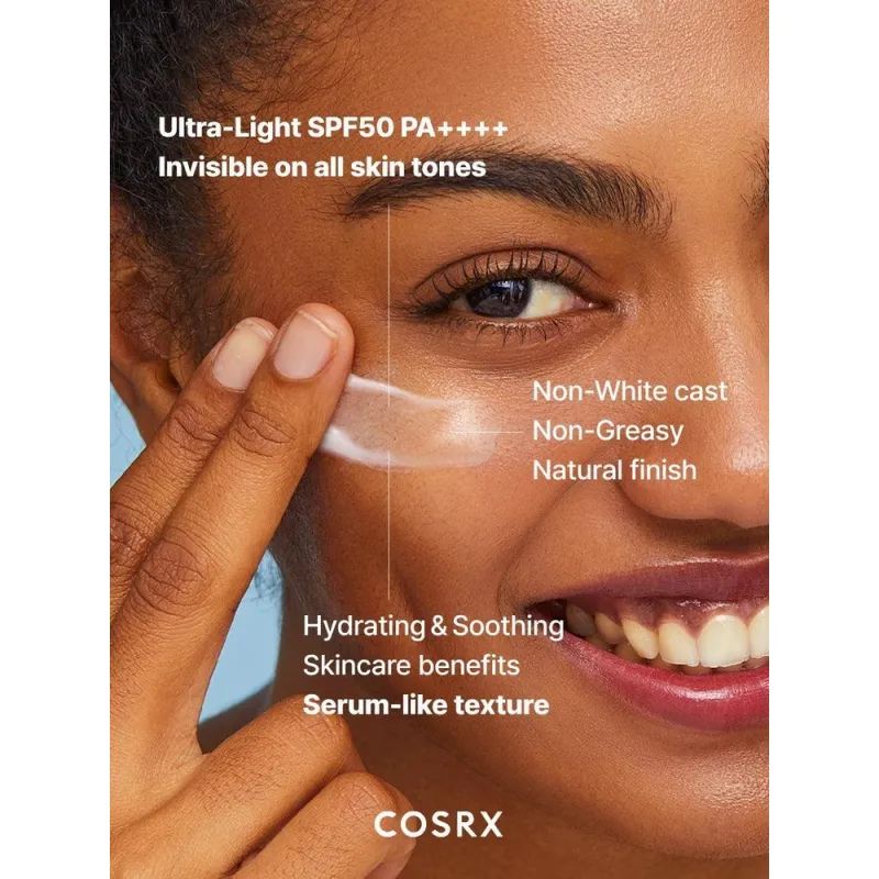 COSRX Ultra-Light Invisible Sunscreen SPF50 PA++++ 50ml – Αντηλιακό Προσώπου με Αλόη για Ενυδάτωση, Καταπράυνση & Αόρατο Τελείωμα - video
