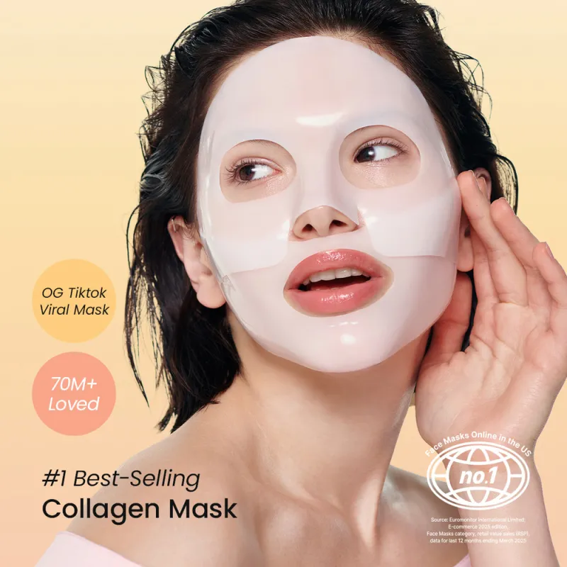 Biodance Bio-Collagen Real Deep Mask 34g – Μάσκα Υδρογέλης Προσώπου 1τμχ με Κολλαγόνο για Ενυδάτωση, Σύσφιξη & Λάμψη