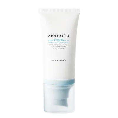 SKIN1004 Madagascar Centella Hyalu-Cica Water-Fit Sun Serum SPF50+ PA++++ 50ml – Αντηλιακό Serum Προσώπου με Centella & Υαλουρονικό Οξύ για Ενυδάτωση, Καταπράυνση & Λάμψη