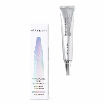 Mary&May Tranexamic Acid+Glutathione Eye Cream 30g – Κρέμα Ματιών με Tranexamic Acid & Γλουταθειόνη για Μαύρους Κύκλους, Δυσχρωμίες & Λάμψη