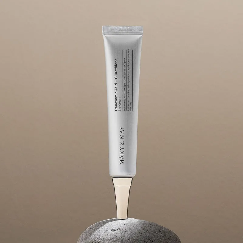 Mary&May Tranexamic Acid+Glutathione Eye Cream 30g – Κρέμα Ματιών με Tranexamic Acid & Γλουταθειόνη για Μαύρους Κύκλους, Δυσχρωμίες & Λάμψη
