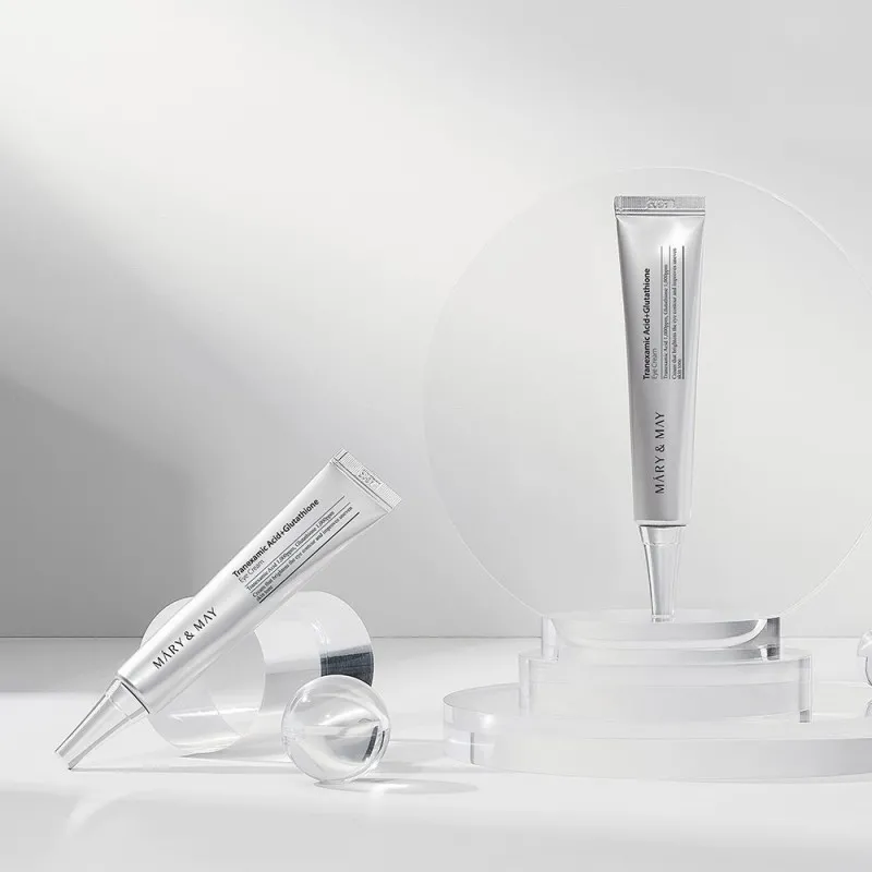 Mary&May Tranexamic Acid+Glutathione Eye Cream 30g – Κρέμα Ματιών με Tranexamic Acid & Γλουταθειόνη για Μαύρους Κύκλους, Δυσχρωμίες & Λάμψη
