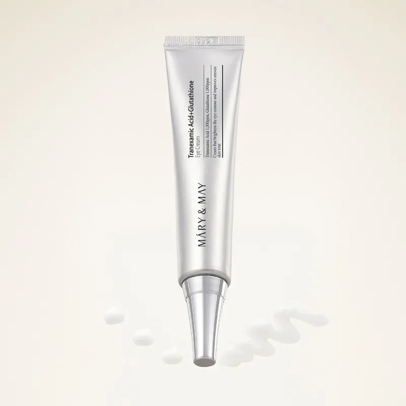 Mary&May Tranexamic Acid+Glutathione Eye Cream 30g – Κρέμα Ματιών με Tranexamic Acid & Γλουταθειόνη για Μαύρους Κύκλους, Δυσχρωμίες & Λάμψη
