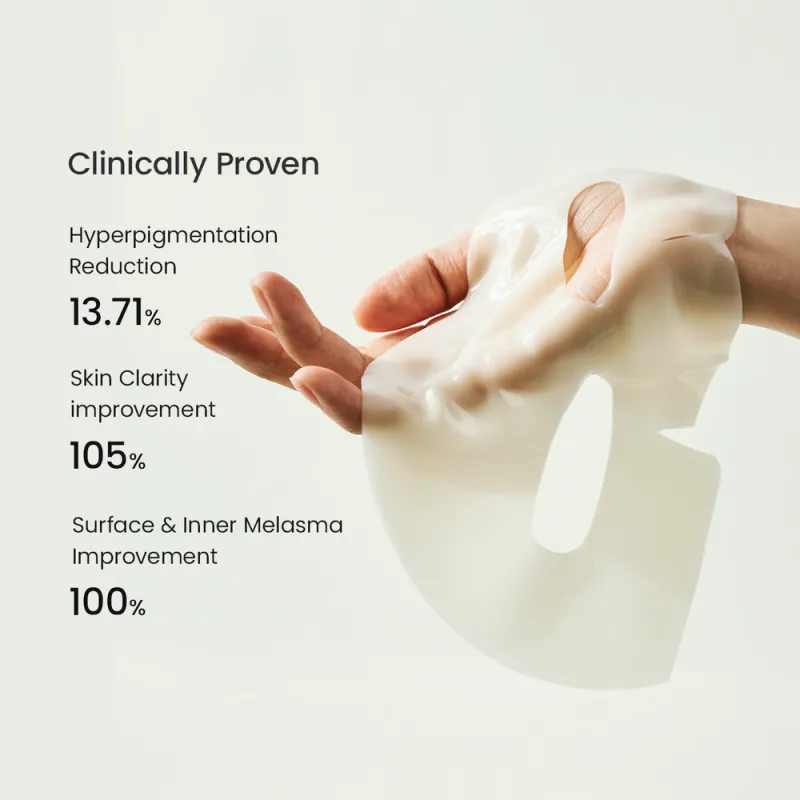Biodance Radiant Vita Niacinamide Real Deep Mask 1τμχ – Μάσκα Προσώπου Υδρογέλης για Λάμψη, Σκούρες Κηλίδες & Ενυδάτωση