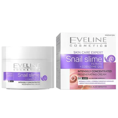 Eveline Snail Slime Κρέμα Ημέρας & Νύχτας Q10 (50ml)